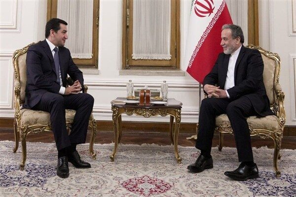 İran Dışişleri Bakanı Seyed Abbas Araghchi, Azerbaycan Cumhurbaşkanı Yardımcısı Hekmat