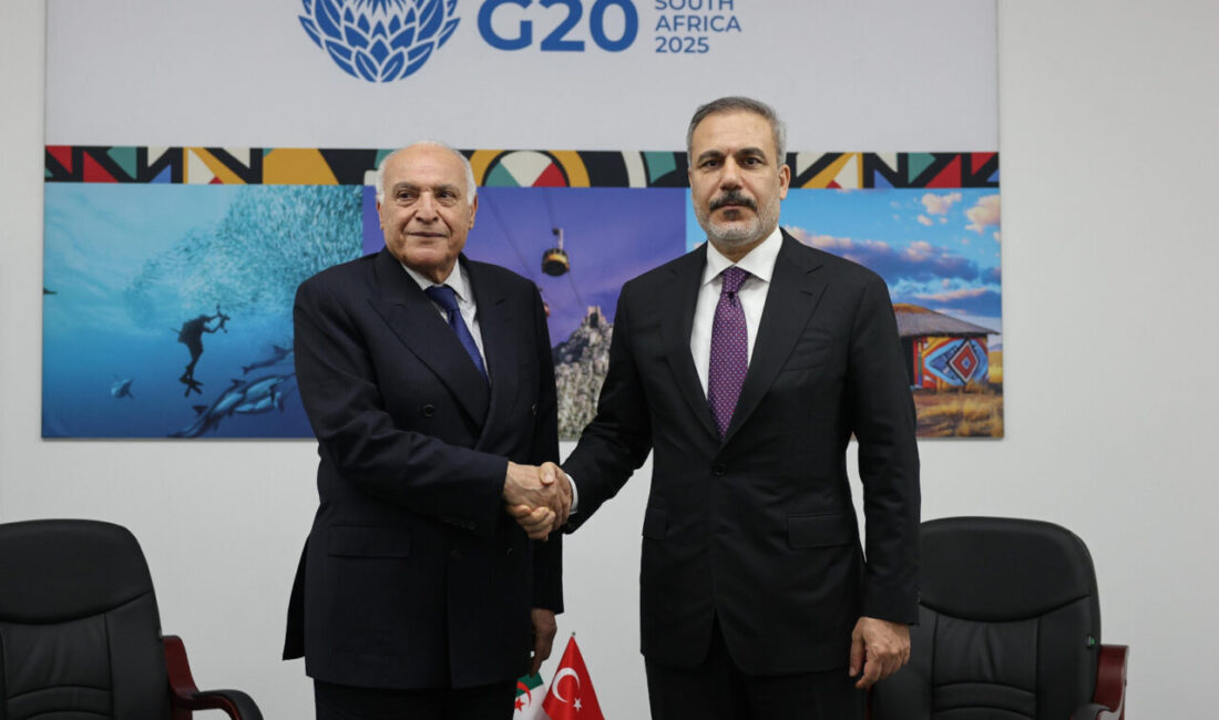 Dışişleri Bakanı Hakan Fidan, Johannesburg’daki G20 Dışişleri Bakanları Toplantısı marjında