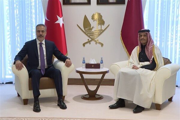 Dışişleri Bakanı Fidan, Katar Başbakanı ve Dışişleri Bakanı Şeyh Muhammed