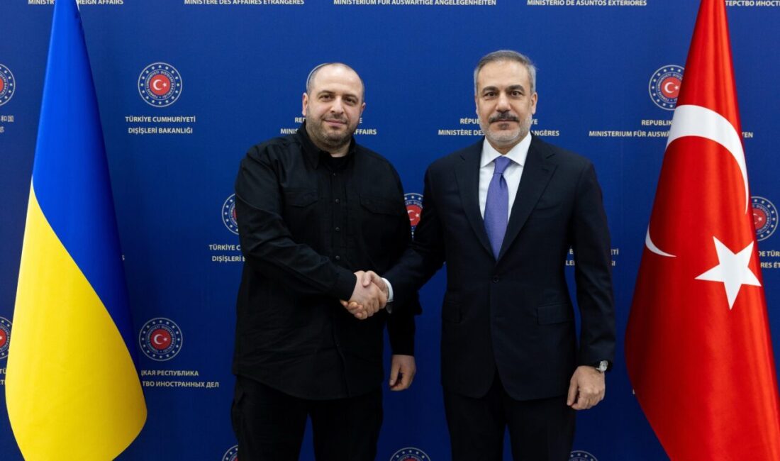 Dışişleri Bakanı Hakan Fidan, Ankara'da Ukrayna Savunma Bakanı Rüstem Umerov