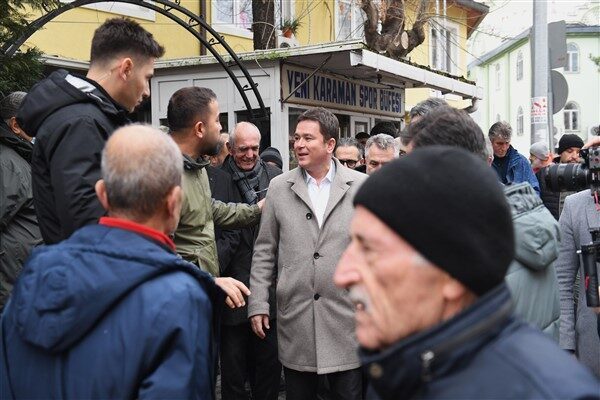 Osmangazi Belediye Başkanı Erkan Aydın, ziyaret sırasında vatandaşların istek ve