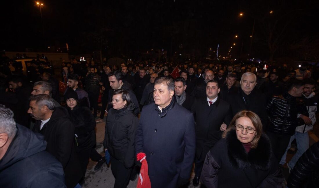 İzmir Büyükşehir Belediye Başkanı Dr. Cemil Tugay, 6 Şubat 2023