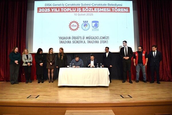 İmza töreni, 10 Şubat 2025 tarihinde Çanakkale Belediyesi Kültür Merkezi'nde