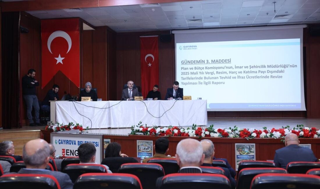 Çayırova Belediyesi Şubat Ayı Olağan Meclis Toplantısı,Çayırova Belediyesi Kültür Salonu’nda