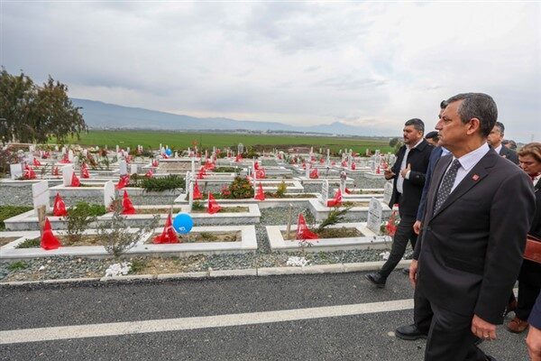 Cumhuriyet Halk Partisi (CHP) Genel Başkanı Özgür Özel, Antakya’da Narlıca