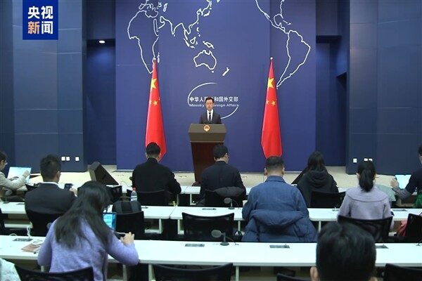 Çin Dışişleri Bakanlığı Sözcüsü Guo Jiakun, Çin’in ilgili sularda hidrolojik