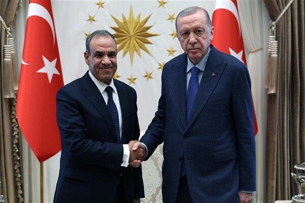 Cumhurbaşkanı Recep Tayyip Erdoğan, Mısır Dışişleri Bakanı Bedr Abdulati ile