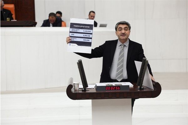DEVA Partili Ekmen, Ziraat Odaları Birliği'nin resmi kaydına göre 5