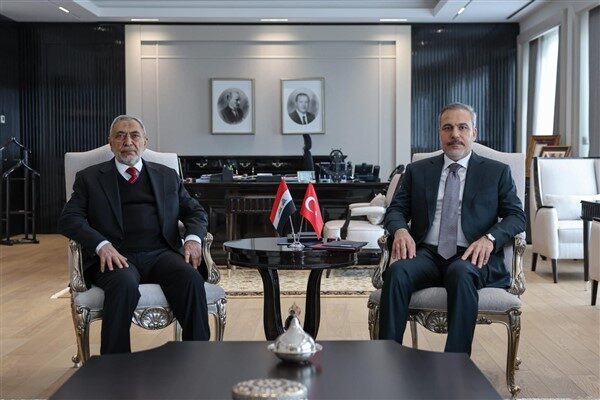 Dışişleri Bakanı Hakan Fidan, Irak Temsilciler Meclisi Başkanı Mahmud Meşhedani