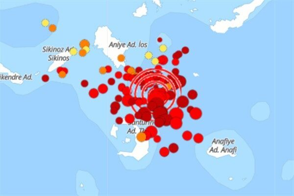 Boğaziçi Üniversitesi Kandilli Rasathanesi ve Deprem Araştırma Enstitüsü (KRDAE) verilerine