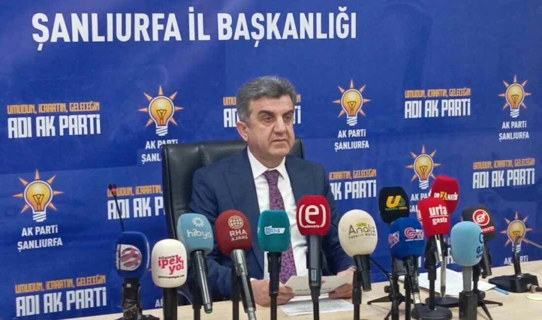 AK Parti Şanlıurfa İl Başkanı Mehmet İlhami Günbegi, AK Parti
