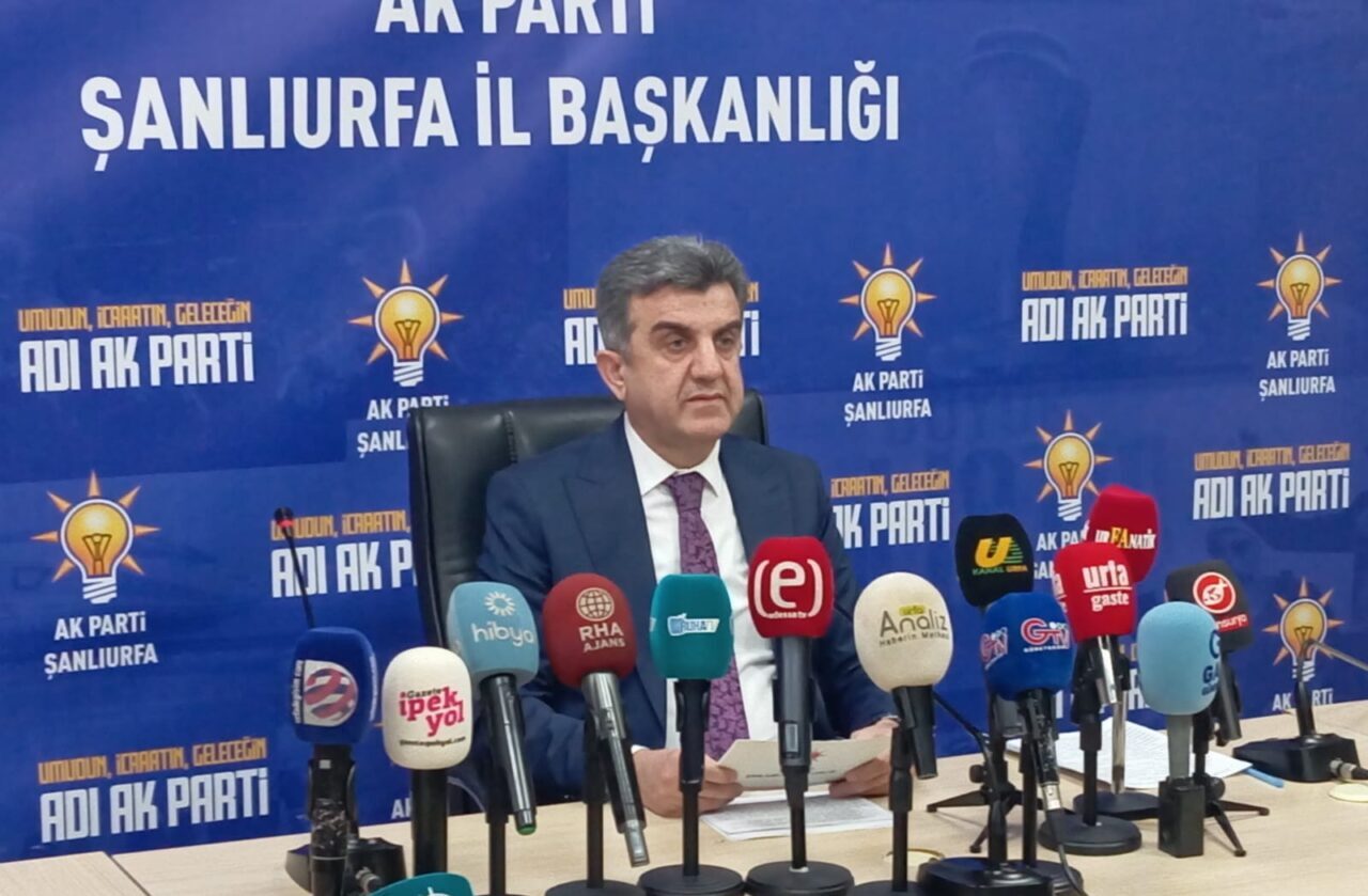 AK Parti Şanlıurfa İl Başkanı Mehmet İlhami Günbegi, AK Parti