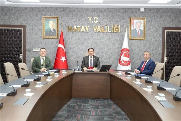 Hatay Valisi Masatlı başkanlığında düzenlenen yatırım değerlendirme toplantılarında, gençlik ve