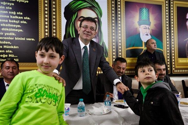 TBB ve İBB Başkanı Ekrem İmamoğlu, Alevi vatandaşların Başakşehir Hacı