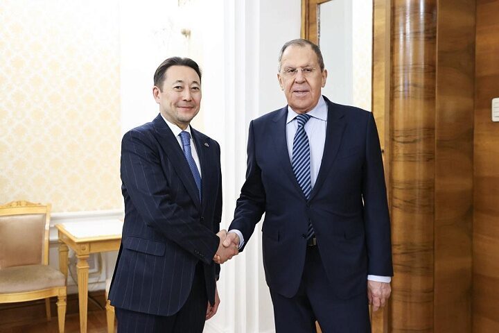 Rusya Dışişleri Bakanı Sergey Lavrov, CICA Genel Sekreteri Kairat Sarybay