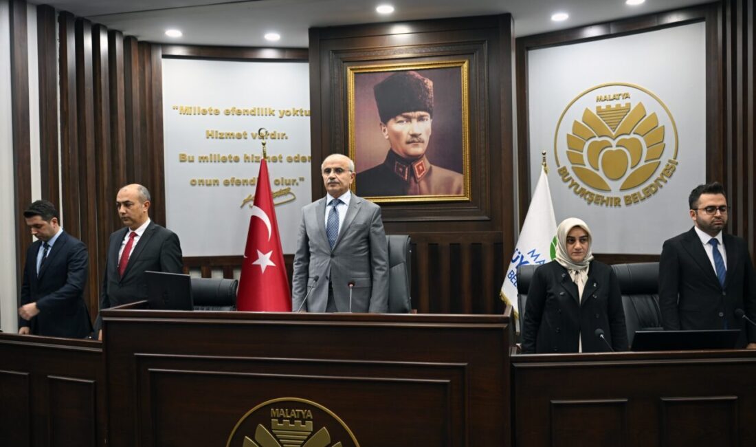 Malatya Büyükşehir Belediye Meclisi Şubat ayı ilk toplantısının 1'inci birleşimi,