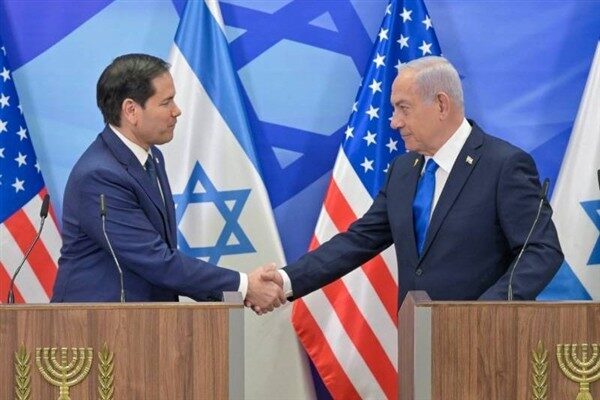 İsrail Başbakanı Binyamin Netanyahu, ABD Dışişleri Bakanı Marco Rubio ile