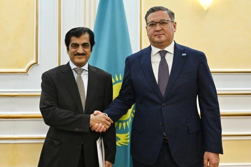Katar Emiri Şeyh Tamim bin Hamad Al-Thani, Kazakistan Cumhurbaşkanı Kassym-Jomart