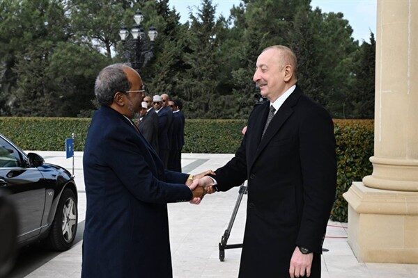Resmi ziyaret için Azerbaycan Cumhuriyeti'ne giden Somali Cumhurbaşkanı Mahmud için