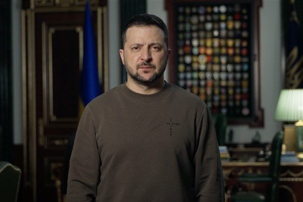 Ukrayna Devlet Başkanı Zelenski, Litvanya Cumhurbaşkanı Gitanas Nauseda ve tüm