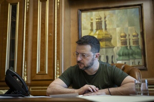 Ukrayna Devlet Başkanı Volodimir Zelenski, Çek Cumhurbaşkanı Petr Pavel ile