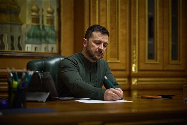 Ukrayna Devlet Başkanı Volodimir Zelenski, İsveç Başbakanı Ulf Kristersson ile