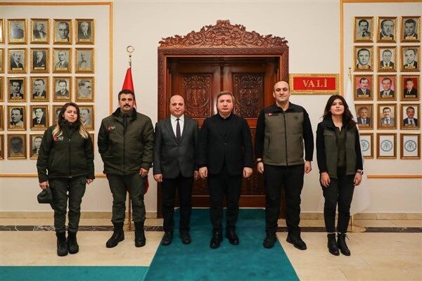 Ziyarette Orman İşletme Müdürü Adem Erdal, Erzincan genelinde yürütülen ormancılık