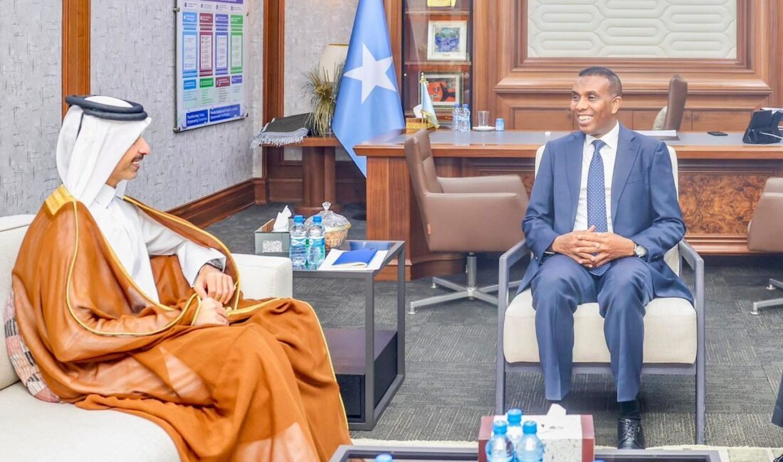Katar Dışişleri Bakanlığından yapılan açıklamaya göre, Somali Federal Cumhuriyeti Başbakanı