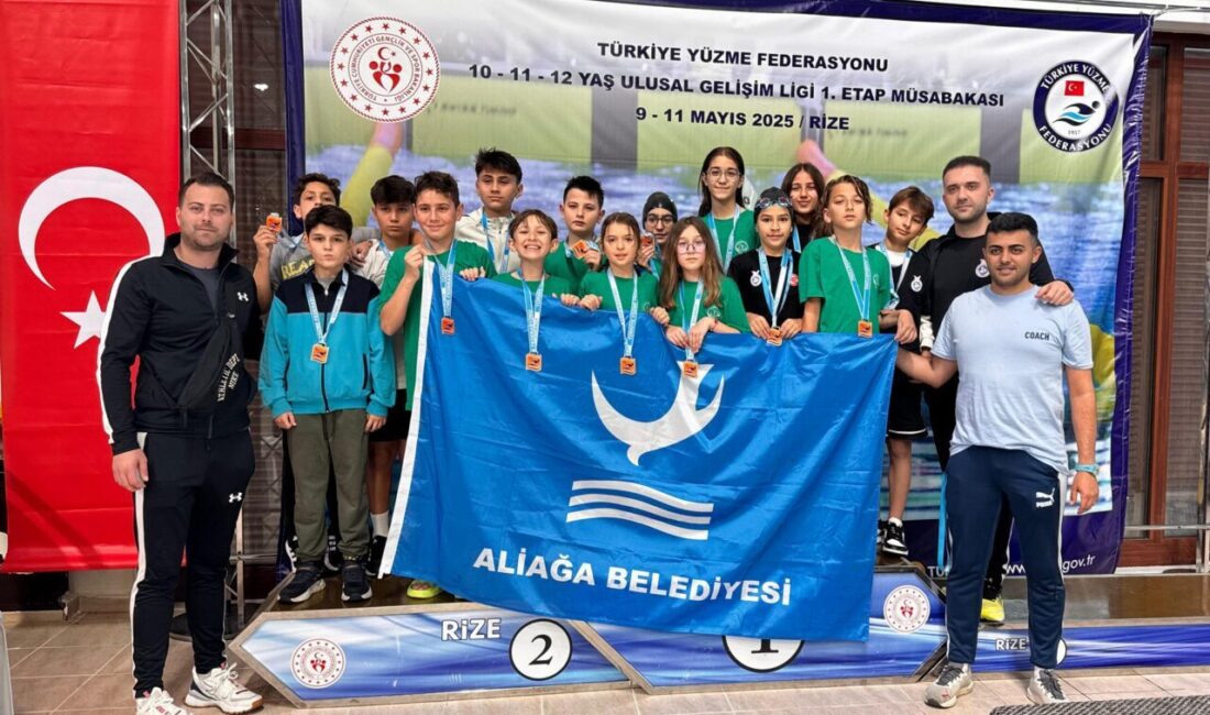 Aliağa Belediyesi AGM Spor Kulübü, Türkiye Yüzme Federasyonu’nun 8-11 Mayıs