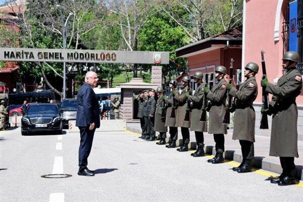 Milli Savunma Bakanı Yaşar Güler, Harita Genel Müdürlüğü'nün kuruluşunun 130’uncu