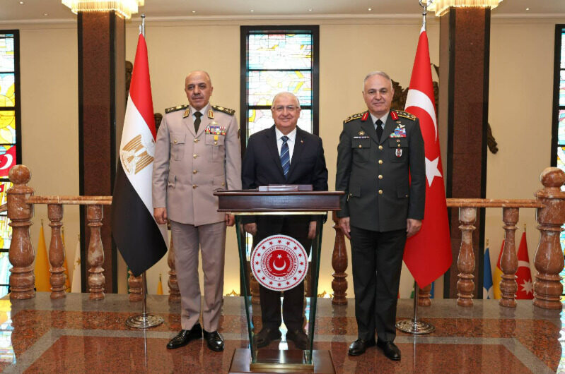 Milli Savunma Bakanı (MSB) Yaşar Güler, Genelkurmay Başkanı Orgeneral Metin Gürak’ın