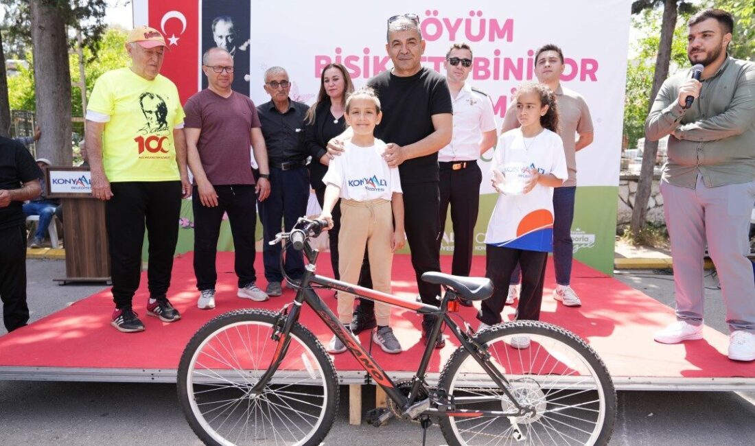 Antalya Kent Konseyi ile iş birliği içerisinde düzenlenen ‘Köyüm Bisiklete