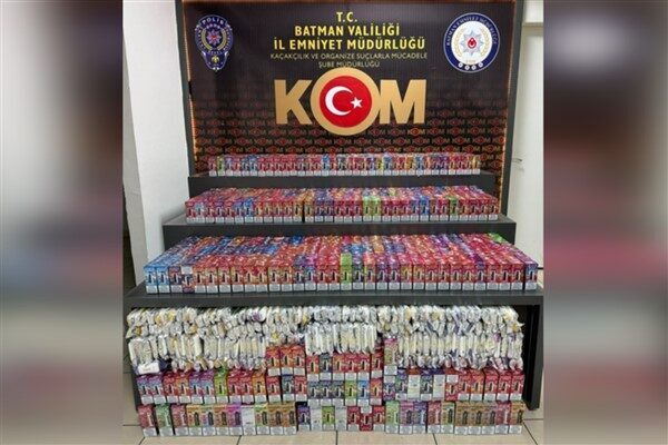 Batman Kaçakçılık ve Organize Suçlarla Mücadele Şube Müdürlüğü, kaçakçılık operasyonu