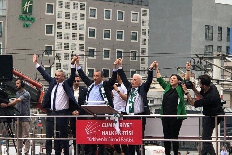 Cumhuriyet Halk Partisi (CHP) Genel Başkanı Özgür Özel, Bursa Kent