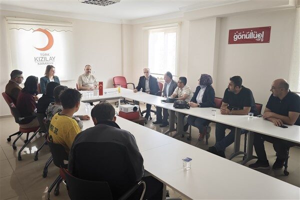 Çocuklar Türk Kızılay'ı Karaman Şube Başkanlığı’nı ziyaret etti. Gerçekleştirilen ziyarette,