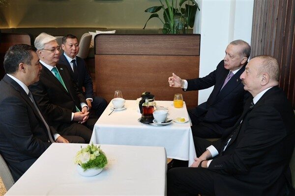Cumhurbaşkanı Erdoğan, Macaristan'da düzenlenen Türk Devletleri Teşkilatı Gayriresmi Zirvesi'nde Kazakistan