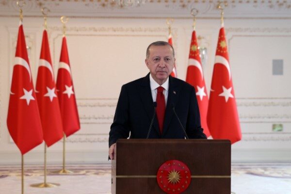 Cumhurbaşkanı Recep Tayyip Erdoğan, Amerika Birleşik Devletleri (ABD) Başkanı Donald