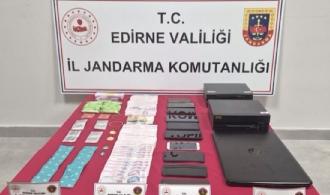 Edirne Valiliği tarafından yapılan açıklamaya göre, operasyonda suç işlemek amacıyla