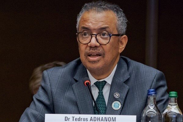  Dünya Sağlık Örgütü (DSÖ) Genel Direktörü Tedros Adhanom Ghebreyesus, hayır