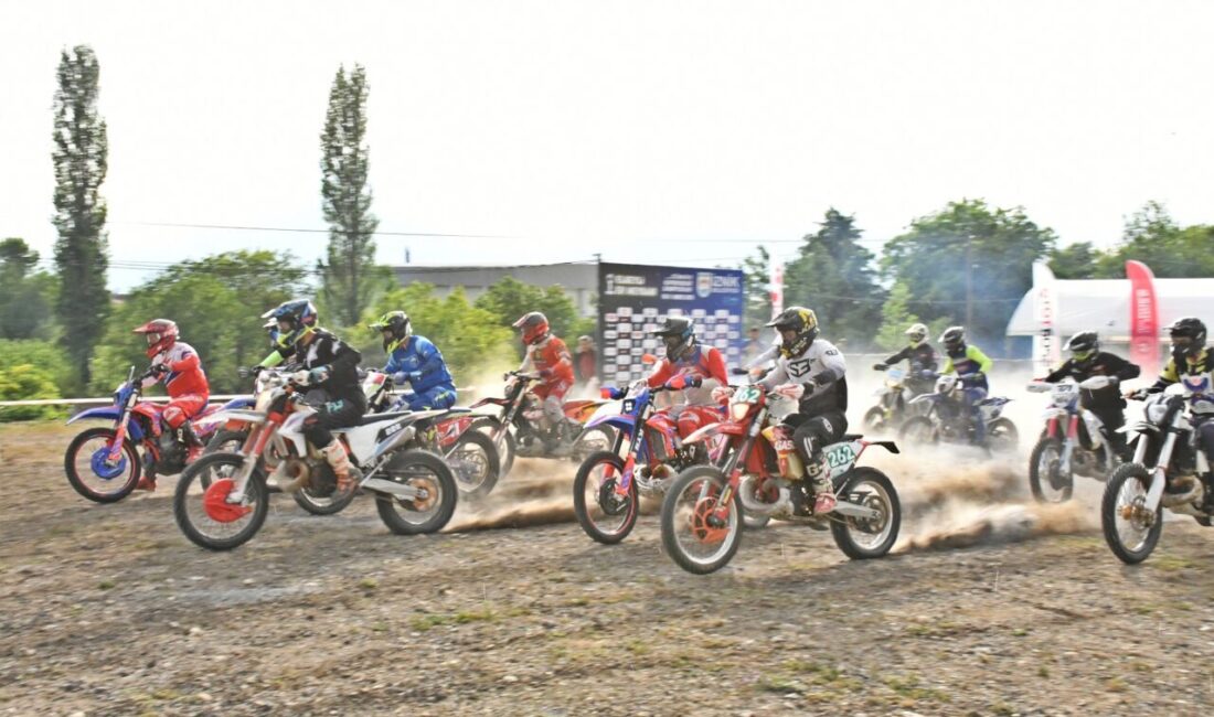 Startın ardından, Türkiye’nin ilk Süper Enduro Pisti Elbeyli Er Meydanı’nda