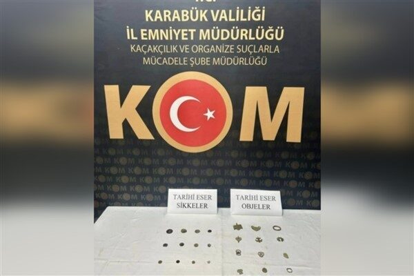 Karabük İl Emniyet Müdürlüğü, tarihi eser kaçakçılığına karşı yürüttüğü titiz