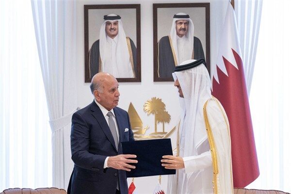 Katar Emiri Şeyh Temim bin Hamad El Sani, Irak Cumhuriyeti