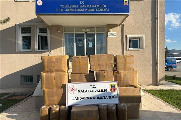 Malataya İl Jandarma Komutanlığı ekipleri, kaçakçılıkla mücadele suçlarının önlenmesi maksadıyla