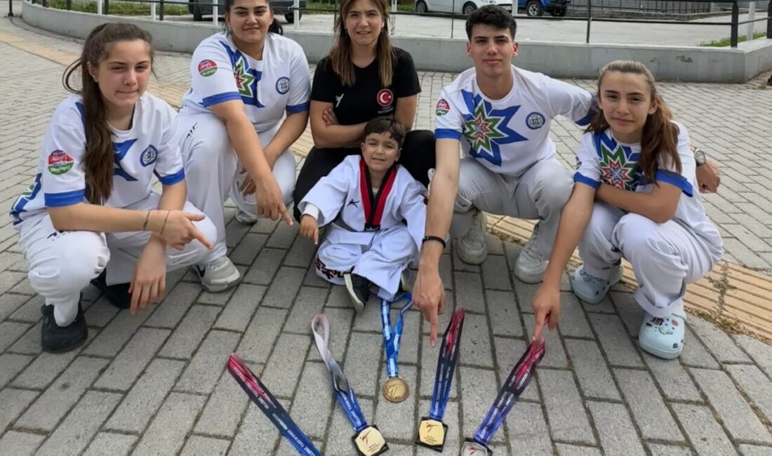 Yunanistan Taekwondo Federasyonu’nun davetiyle Muğla Büyükşehir Belediyesi taekwondo sporcuları “Trilateral