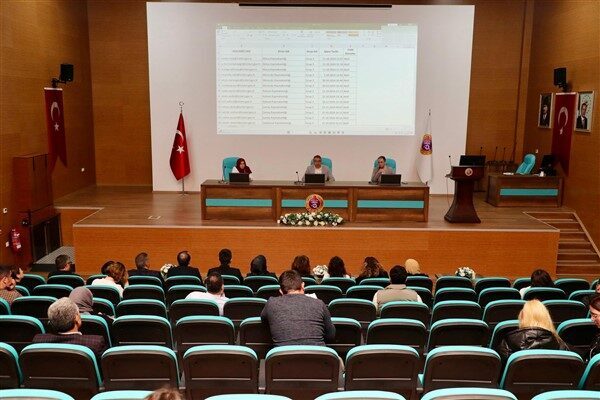 Ordu Valiliği Konferans salonunda, Bilgi İşlem Şube Müdürlüğü tarafından yapılan
