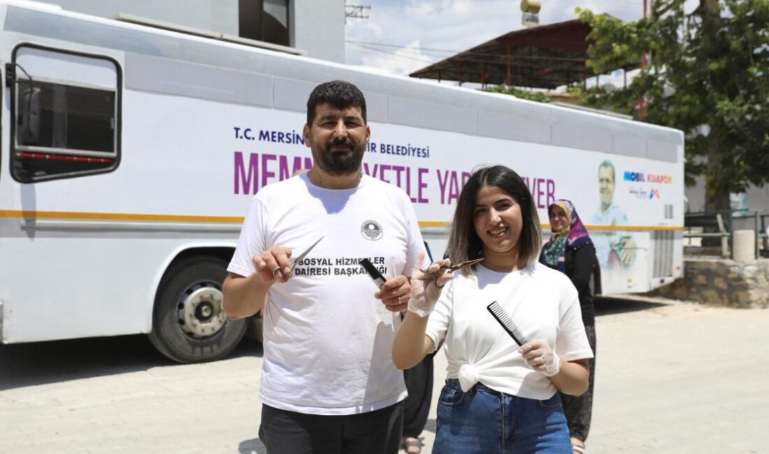 Mersin Büyükşehir Belediyesi Sosyal Hizmetler Dairesi Başkanlığı’na bağlı ‘Mobil Kuaför