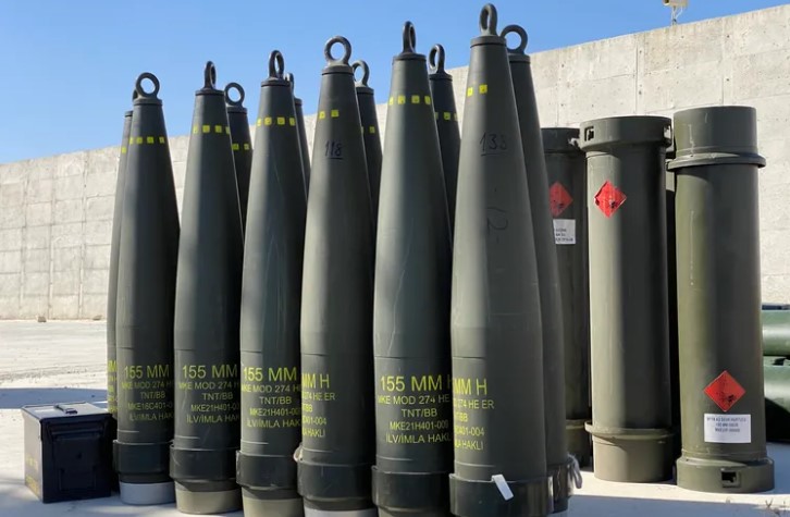 MKE’nin MOD274 Mühimmatı: Kritik Hedeflerde Yüksek Hassasiyetle Etkili Vuruş Makine ve Kimya Endüstrisi (MKE), 155 mm uzun menzilli MOD274