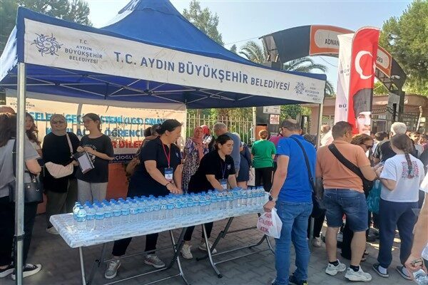 Aydın Büyükşehir Belediyesi ekipleri, Liselere Geçiş Sınavı (LGS) için sınav
