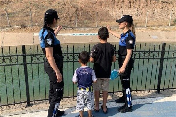 Batman Çamlıtepe Mahallesi Toplum Destekli Polislik Şube Müdürlüğü, su kanalı