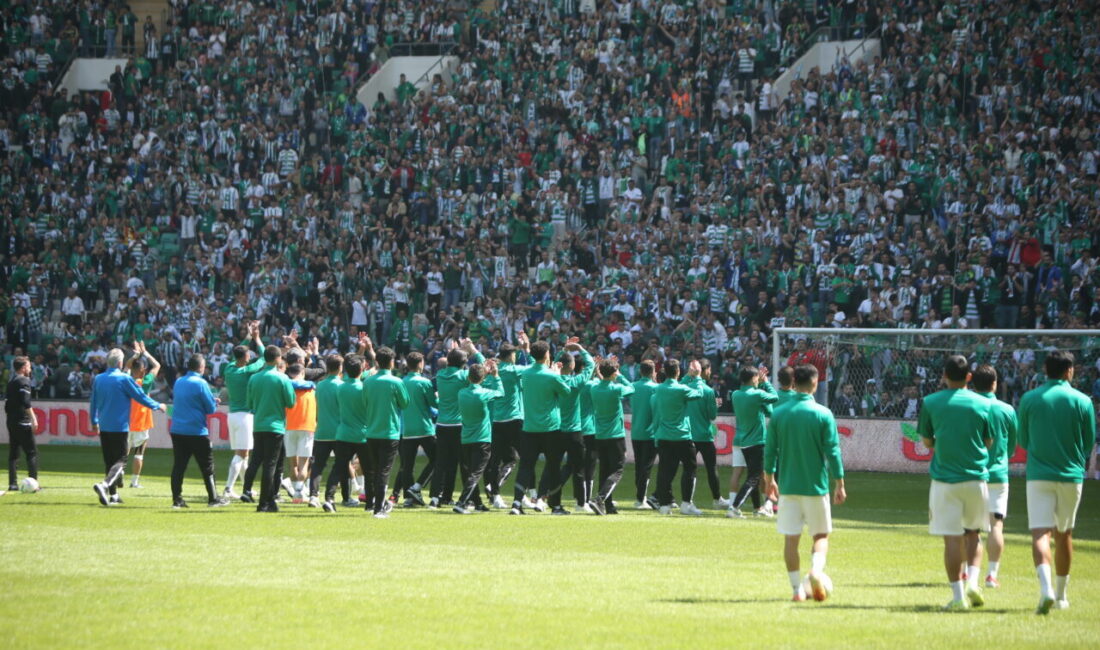 Bursaspor, 40 binin üzerinde kapasiteye sahip stadyumlar arasında en yüksek